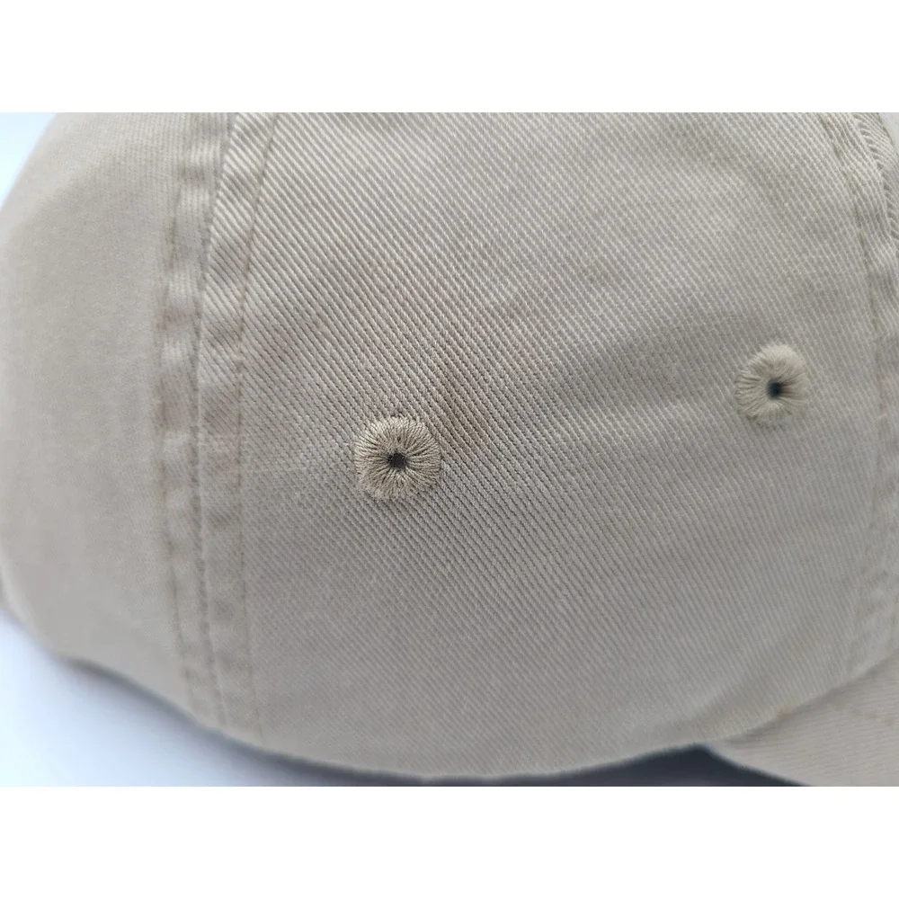 Youth‎ Tommy Hilfiger TH85 Adjustable Hat Cap Cotton Casual Logo Boy Girl Beige